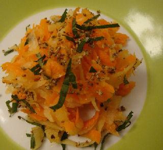 Karotten-Kohlrabisalat