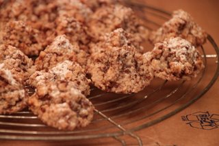 Amaretti mit Schokolade