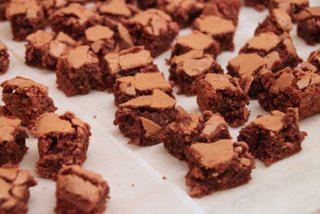 Schoggi-Minz-Brownies