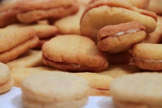 Vanille-Orangen-Sandgebäck