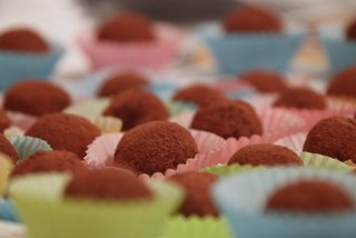 Kastanientrüffel mit Amaretti