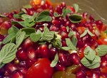 Tomaten-Granatapfel-Salat