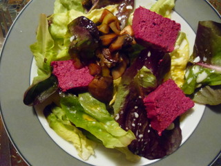 Randen-Nuss-Terrine mit Pilzen