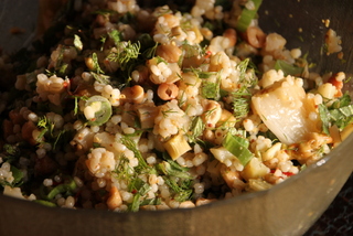 Ofenspargel-Rollgerstensalat