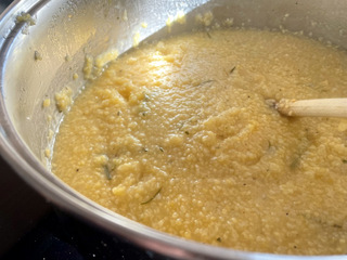 Mascarpone-Polenta