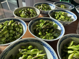 Spargel-Edamame-Salat